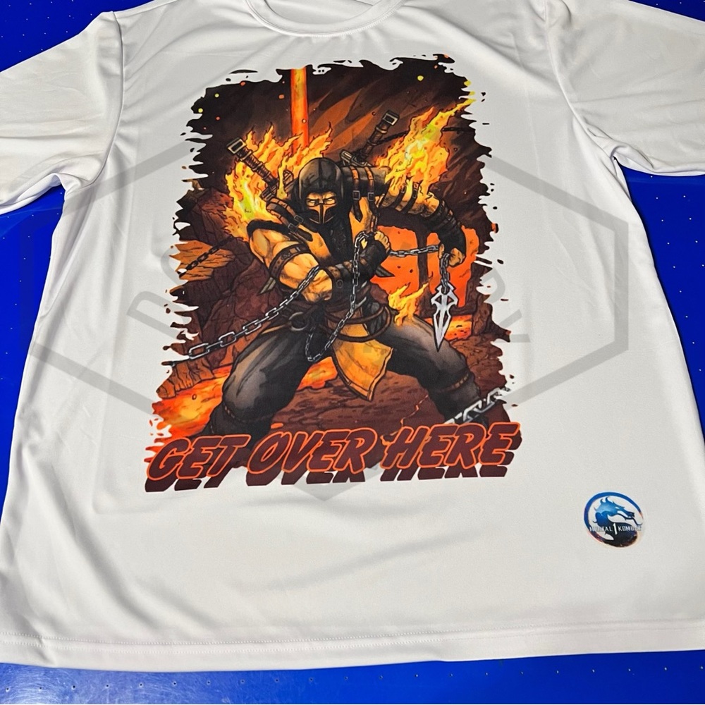 Scorpion shirt ( mortal Kombat 1)